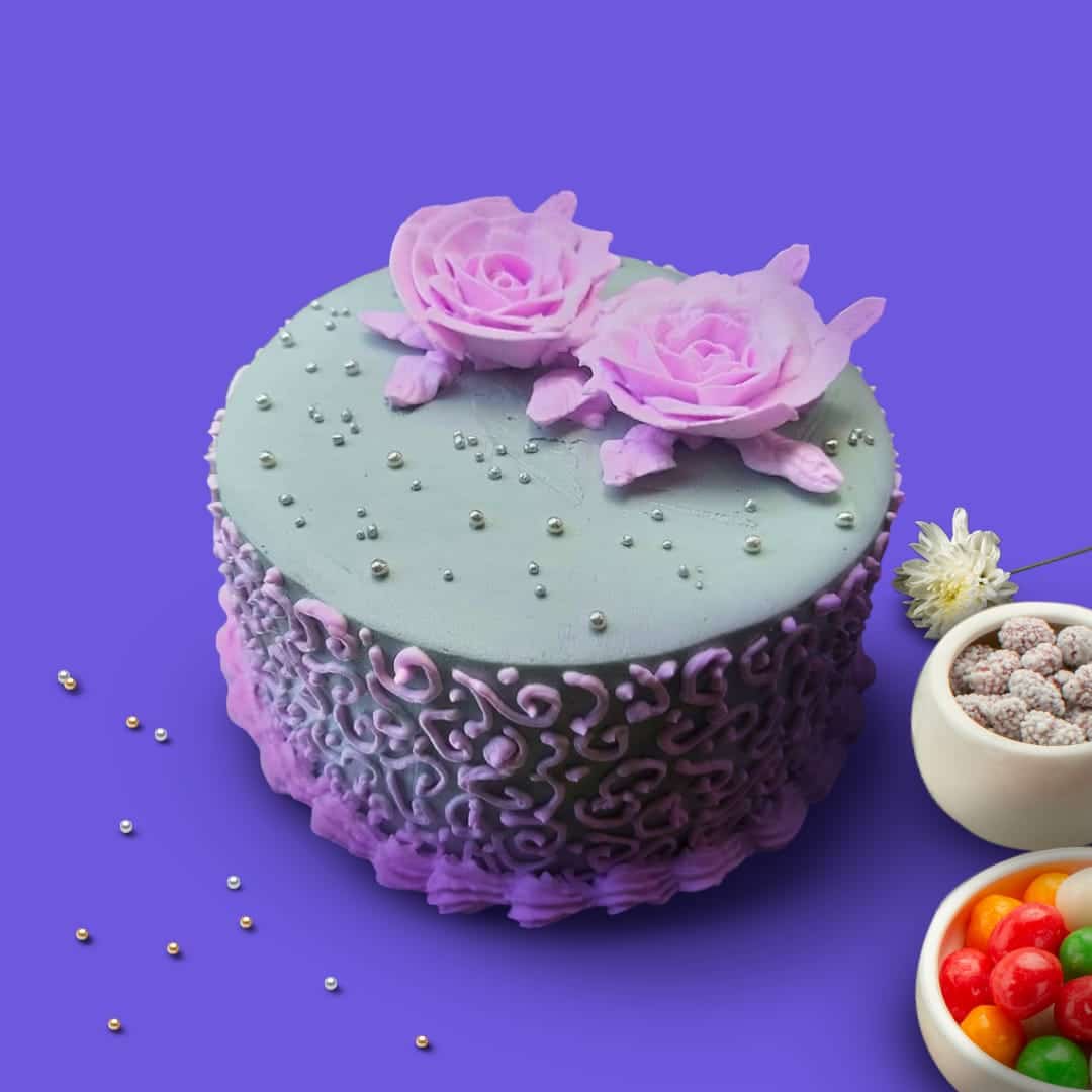 Strawberry Lavender Cake – Chateau Gateau